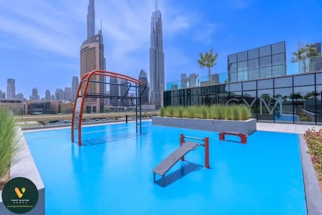 Downtown Views II - Vogue Two Bedroom Apartment With Balcony And Full Burj Khalifa View, Opposite Dubai Mall Skybridge 0*,  United Arab Emirates